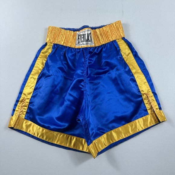 Vintage Everlast Boxing Trunks Shorts Mens Large Satin‎ Made in USA Training Gym - Picture 1 of 4